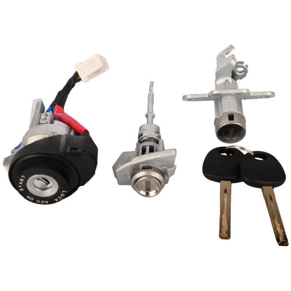 Solidspare For Hyundai Sonata 2015-2019 Same Key Full Door Lock & Ignition Switch Cylinder