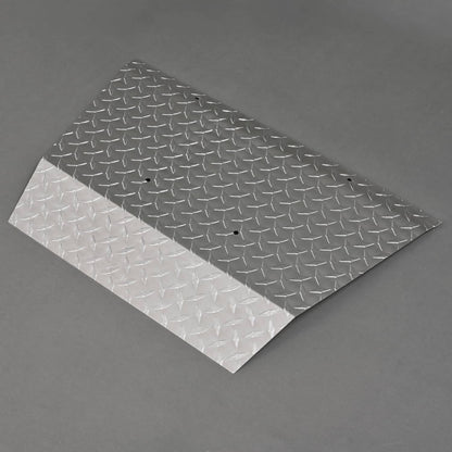Solidspare Aluminum Diamond Plate Shock Shield Bumper Cover For EZGO Medalist/TXT/PDS 01-13