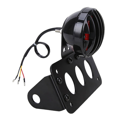 Solidspare Motorcycle LED Tail Brake Run Light Bracket For Harley Sportster Chopper Bobber