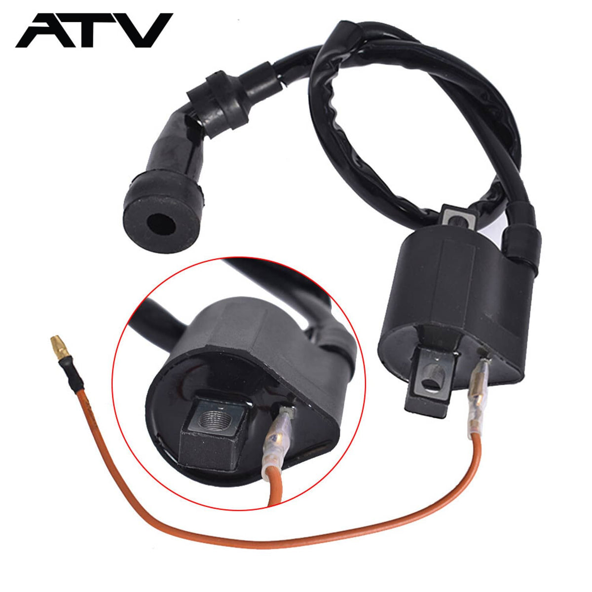 Solidspare Generic Ignition Coil For 1986 1987 1988 Yamaha Moto 4 YFM225 YFM350 ATV