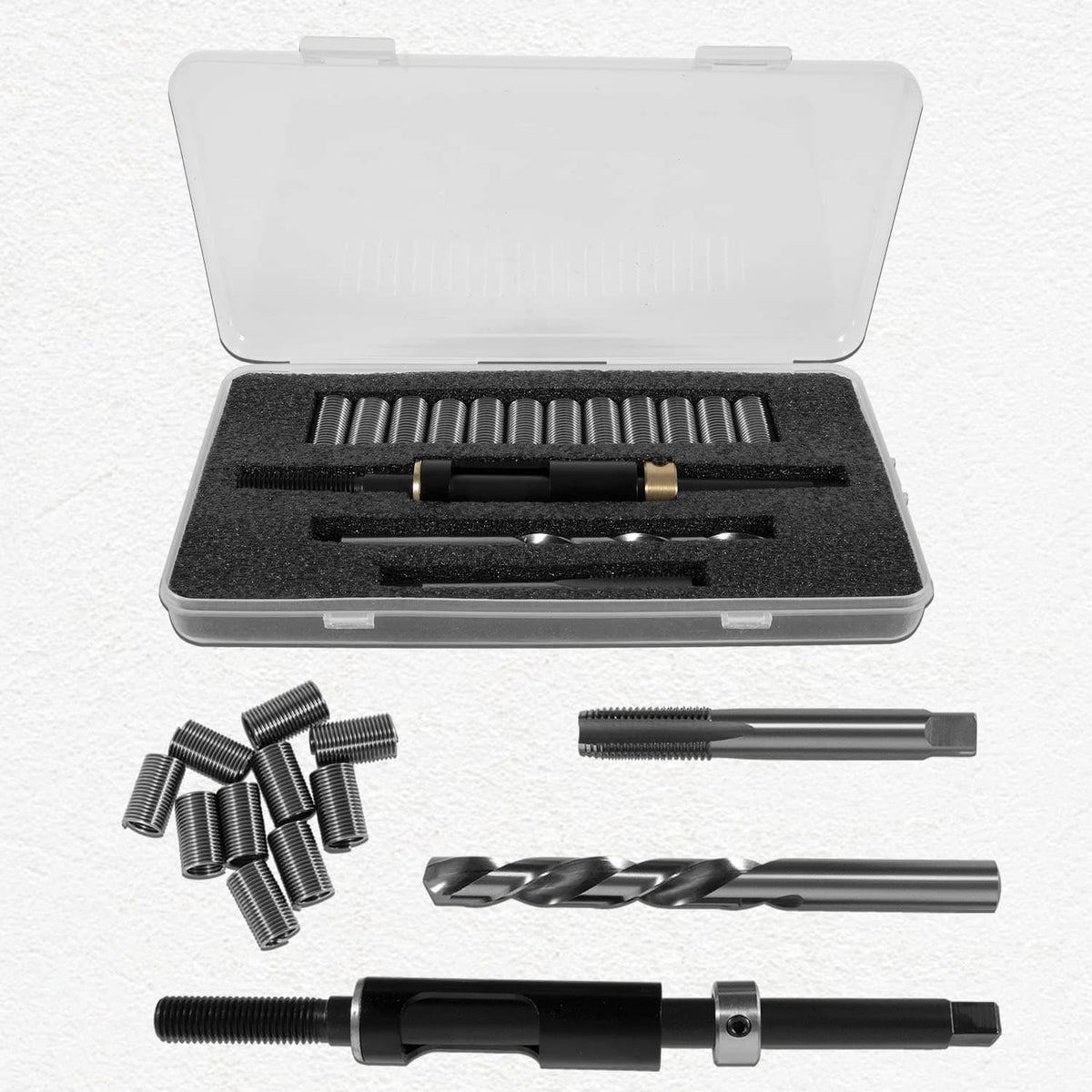 Solid Spare M11x1.5 Head Bolt Thread Repair Kit 35119S for Cadillac Honda Toyota GM 4.0/4.2L
