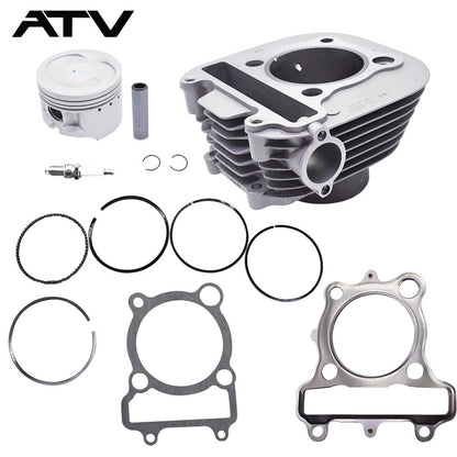 Solidspare For Yamaha Moto 4 YFM225 1986-1988 Cylinder Piston Gasket Top End Kit 70mm