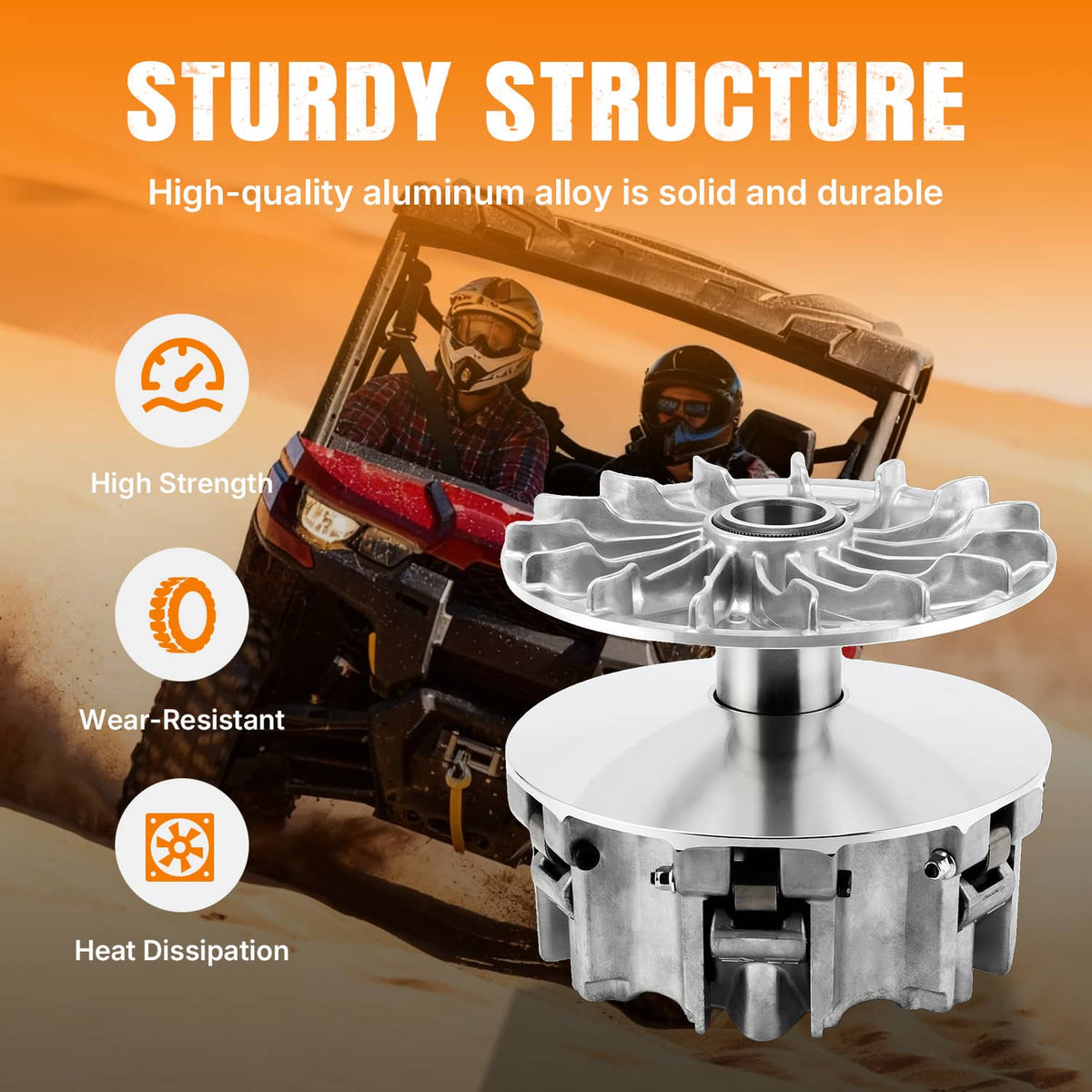 Solidspare Primary Drive Clutch with Puller For Can-Am Defender HD9 2021-2023 420280605