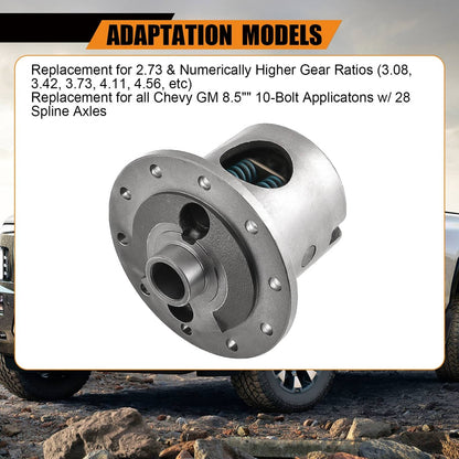Solidspare For 8.5" 10-Bolt Chevy Posi Unit - 28 Spline Eaton-Style Limited-Slip Heavy Duty