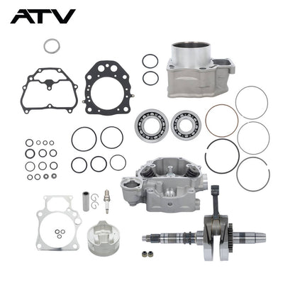 Solidspare 12200-HP7-A01 13000-HR3-A4 Rebuild Kit crankshaft cylinder head For Honda TRX420