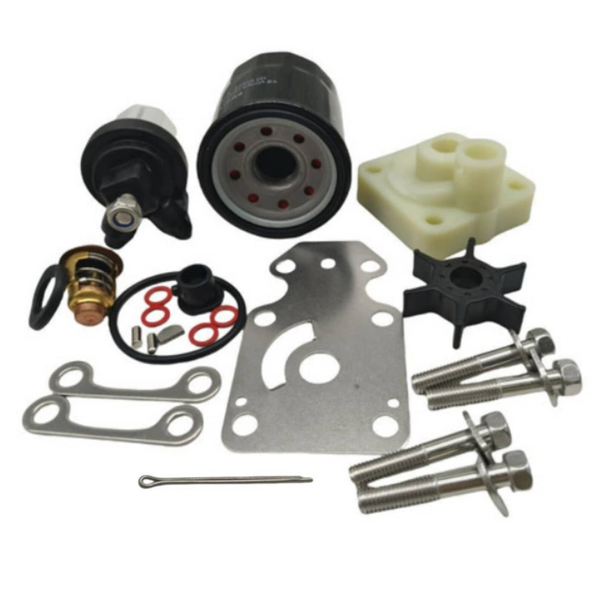 Solid Spare Yamaha 4 Stroke 15HP F15C (2007+) Year Outboard Maintenance Repair Kit 6AH-W0078