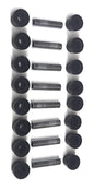Front Rear Leaf Spring Shackle Full Kit Set for Club Car DS Precedent Golf Cart