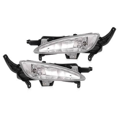 Solid Spare Pair Fog Lights w/Brackets For Kia Optima 2011-2013 (Except HYBRID) RH+LH