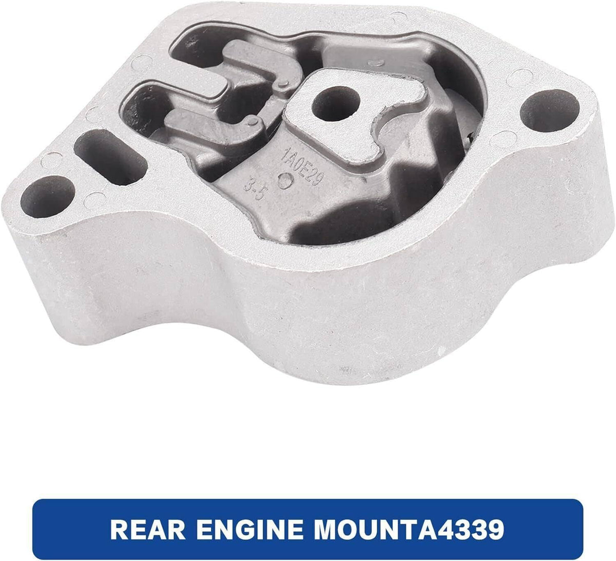 Solidspare For Nissan Altima 2007-2015 L4 2.5L Auto CVT Engine Motor Transmission Mount Kit