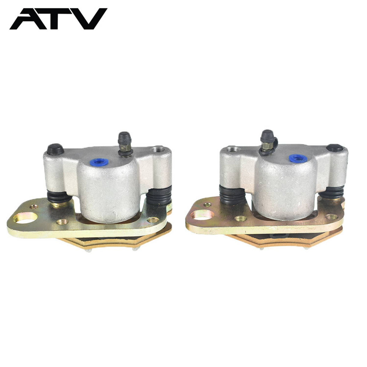 Solidspare For Polaris Scrambler 500 With Pads Left & Right Front Brake Calipers
