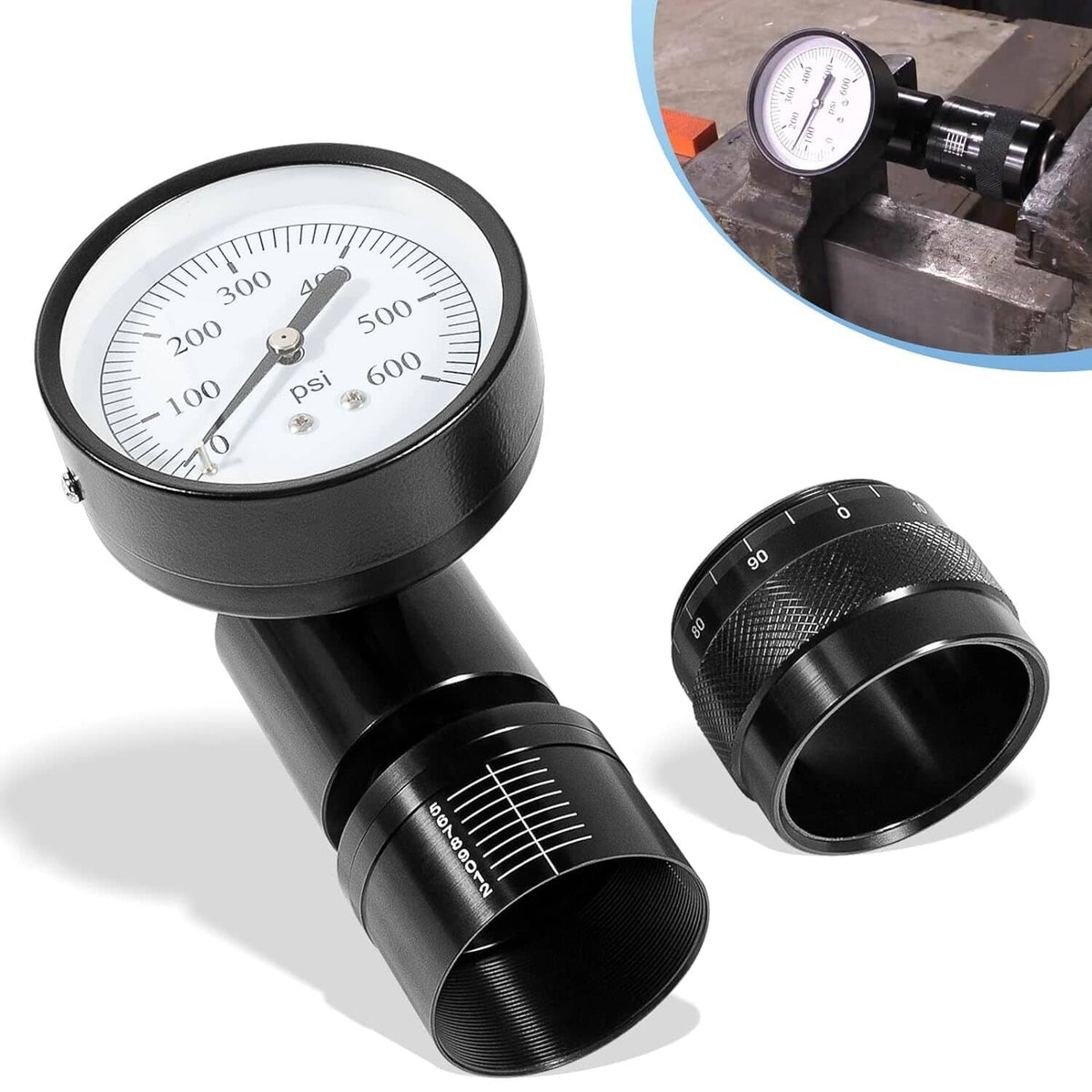 Solid Spare 66841 Engine Mini Valve Spring Tester with Micrometer Combo, Vise/Arbor Mount