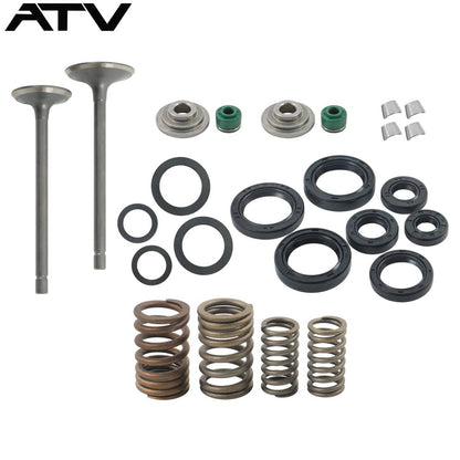 Solidspare For Honda Recon TRX250 2x4 02-18 Oil Seal Intake & Exhaust Valve Seals Head Kit