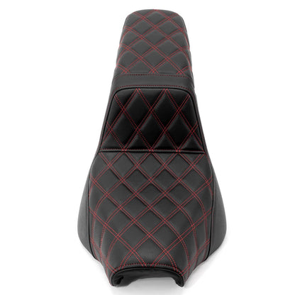 Solidspare Motocycle 2-Up Seat For Harley Softail Deluxe FLDE 18-20 StreetBob FXBB 18-24