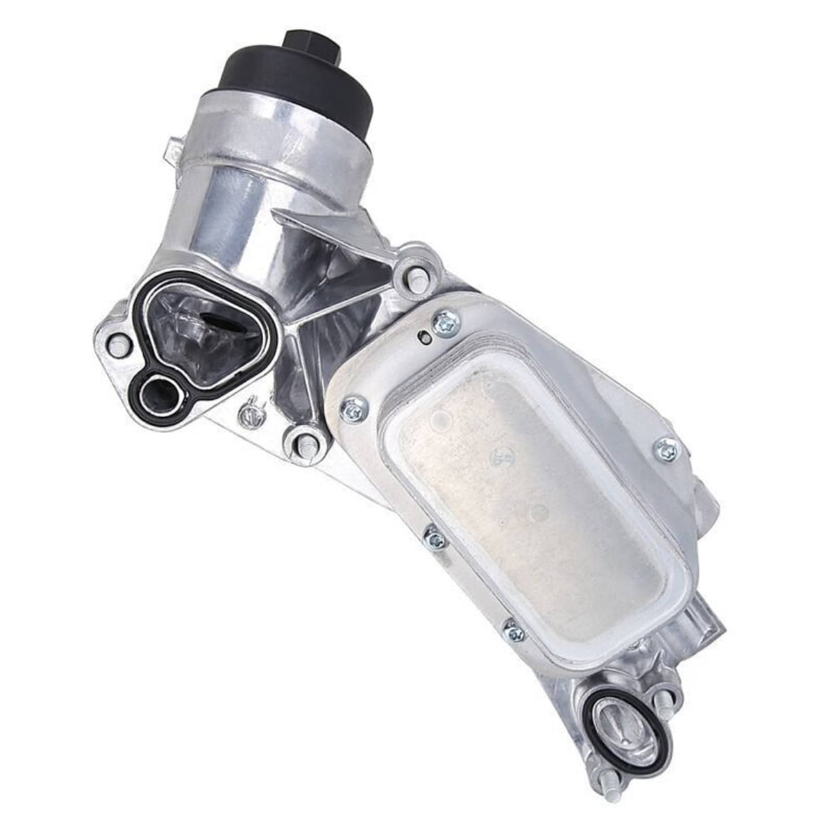 Solidspare Engine Oil Cooler Filter Housing Assembly for Chevy Cruze Aveo Pontiac G3 Buick