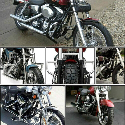 Solidspare Engine Guard Highway Crash Bar For Harley 00-17 Softail Fatboy Heritage FLSTF