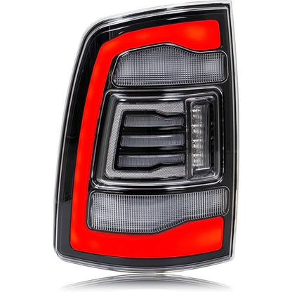 Solidspare Pair LED Tail Light for 2009-2018 Dodge Ram 1500 2500 3500 Rear Light Clear Lens