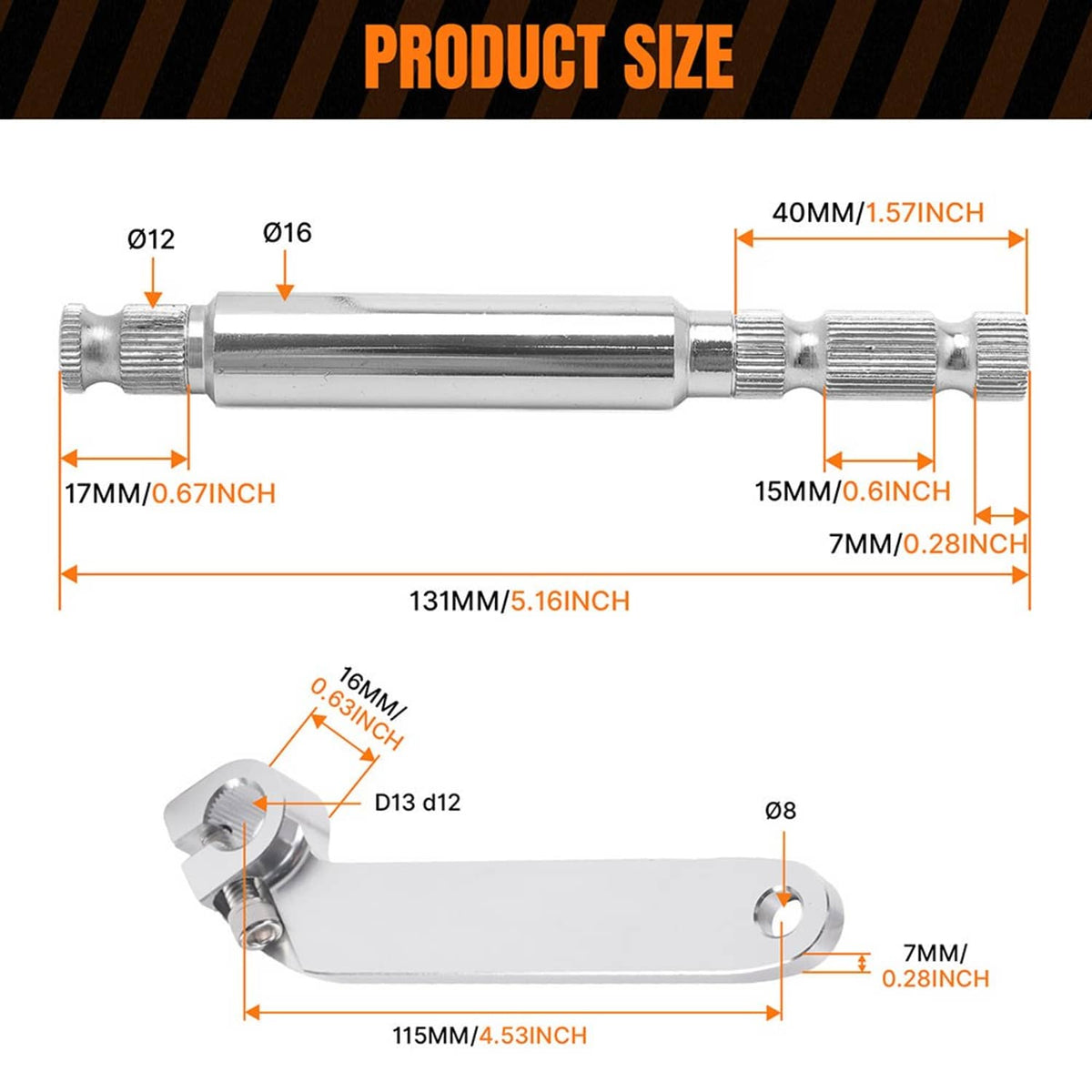 Solidspare Shifter Shift Rod Lever & Shaft Fit For Harley Touring Road Glide King 84-16