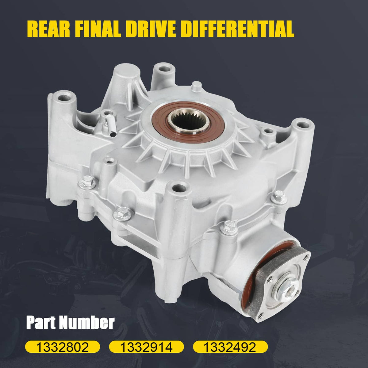 Solidspare Rear Differential For Polaris SPORTSMAN XP 550 2010 2011 2012 2013 113.4mm
