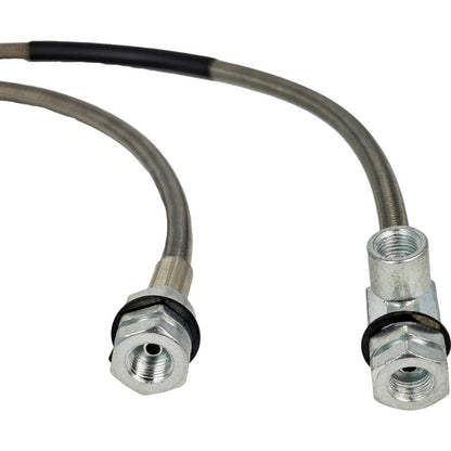 Solid Spare 2X Front Extended Brake Line 89310S Fit Ford Truck F150 4WD 1980-1996 Engine