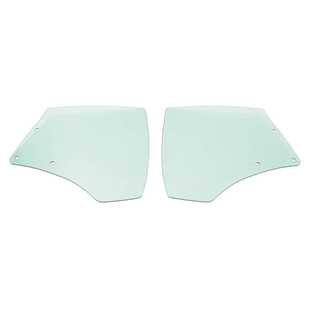 Solid Spare Fits Chevy Chevelle Malibu 2Door 1970-1972 Quarter Side Door Window Glass 4Pcs