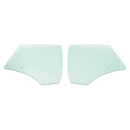 Solid Spare Fits Chevy Chevelle Malibu 2Door 1970-1972 Quarter Side Door Window Glass 4Pcs