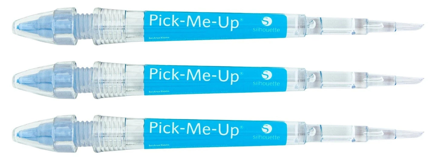 3 Pk Silhouette Pick-Me-Up Precision Pickup Placement Tool Sticky Tack Dispenser