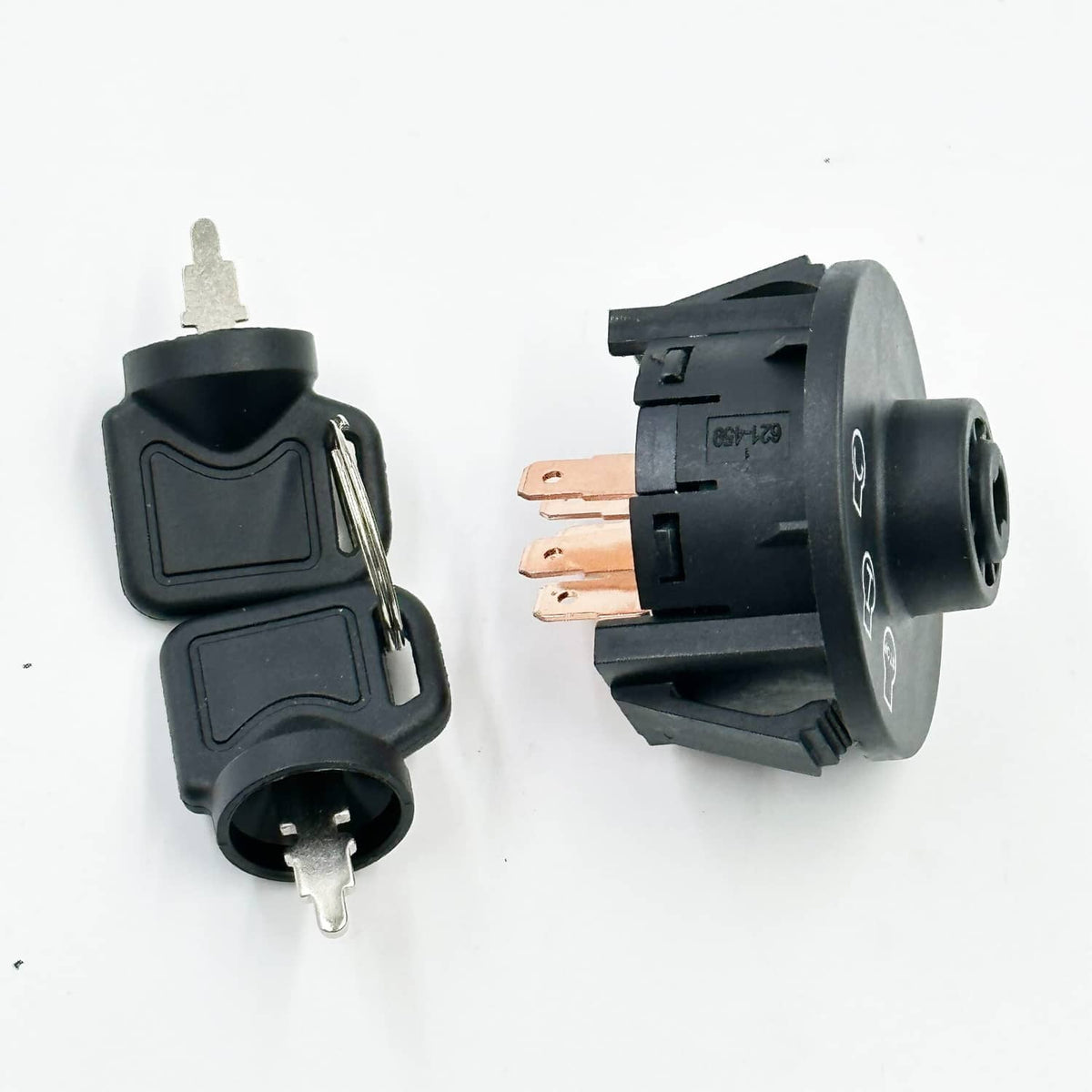 Solid Spare Ignition Switch for Toro Titan & TimeCutter Series SS MX ZS SW w/2 Umbrella Keys