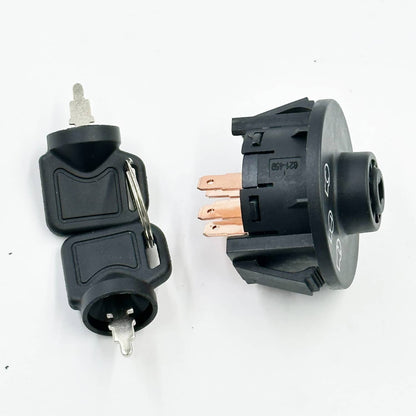 Solid Spare Ignition Switch for Toro Titan & TimeCutter Series SS MX ZS SW w/2 Umbrella Keys