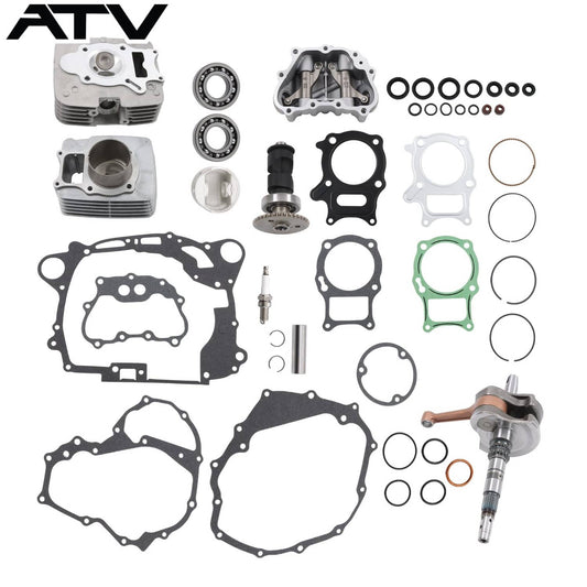Solidspare Cylinder Seal Engine Kit For Honda Recon TRX250 2008-2014 Crankshaft Camshaft