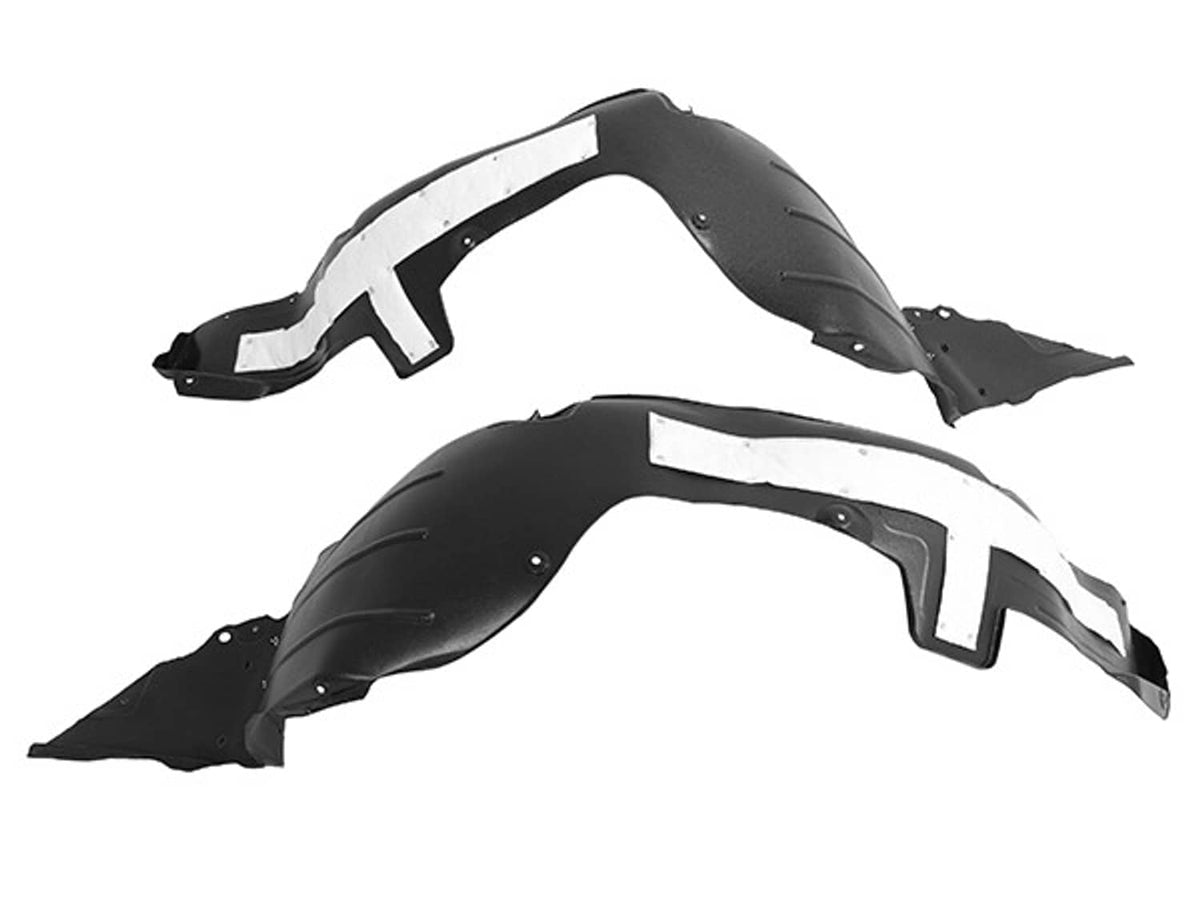 Solid Spare For 14-16 Hyundai Elantra Sedan Inner Fender Liner Drive+Passenger Side w/ Foam