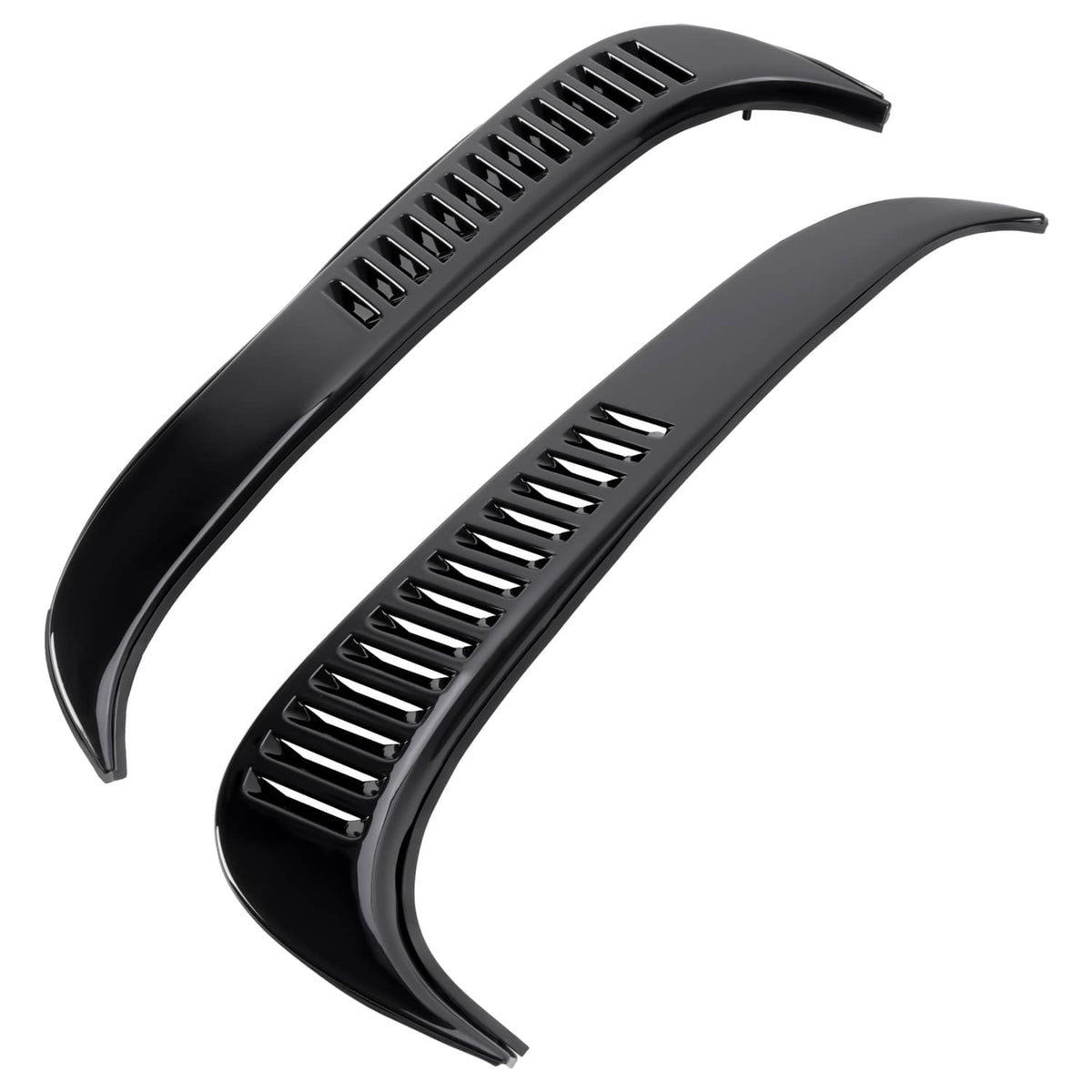 Solid Spare For Lexus LX450 /Toyota Land Cruiser 80 Rear Louver Quarter Side Window Vent Set