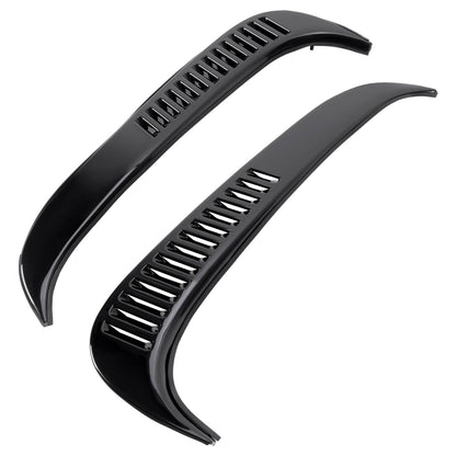 Solid Spare For Lexus LX450 /Toyota Land Cruiser 80 Rear Louver Quarter Side Window Vent Set