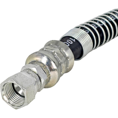 Solid Spare Hose 18" Forklift Propane LPG Female Tank Connector Crimped Spiral 18 inch