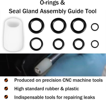 Solid Spare Bracket Puller + Front Mount Hydraulic Steering Cylinder Seal for Seastar