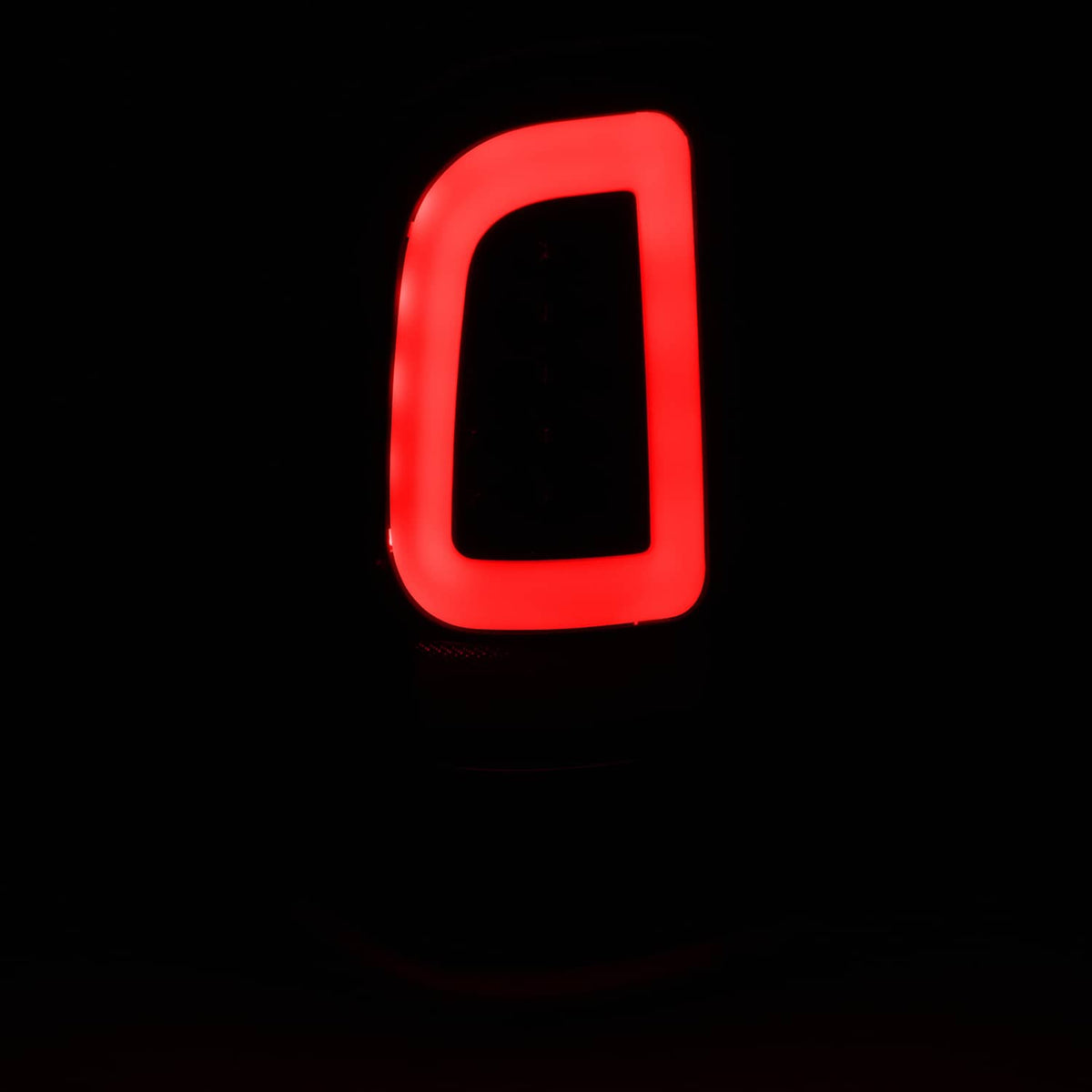 Solid Spare Black For 1997-2003 Ford F150 99-07 F250 F350 SD LED Tube Tail Lights Brake Lamp
