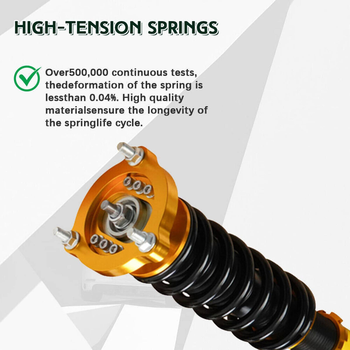 Solidspare Coilovers Suspension Kit For 06-11 Honda CIVIC Adjustable Height Shocks Struts