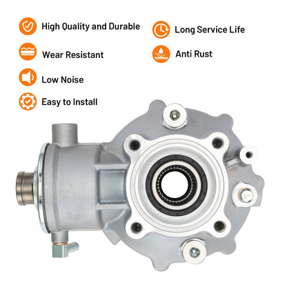 Solidspare Rear Differential Gear Case Fit for Suzuki Ozark 250 LTF250 2X4 2002-2014 ATV