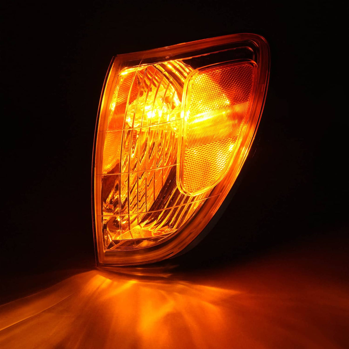 Solid Spare Left Side Amber Corner Signal Marker Light Lamp For Toyota Land Cruiser 98-02 04