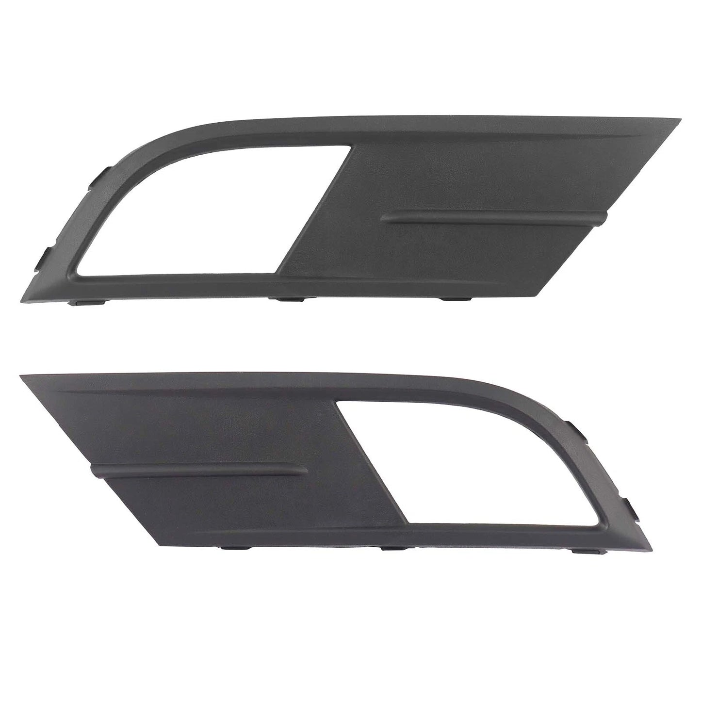 For 2015 2016 2017 2018 Jetta Front Lower Grille Fog Light & Bezels & Brackets