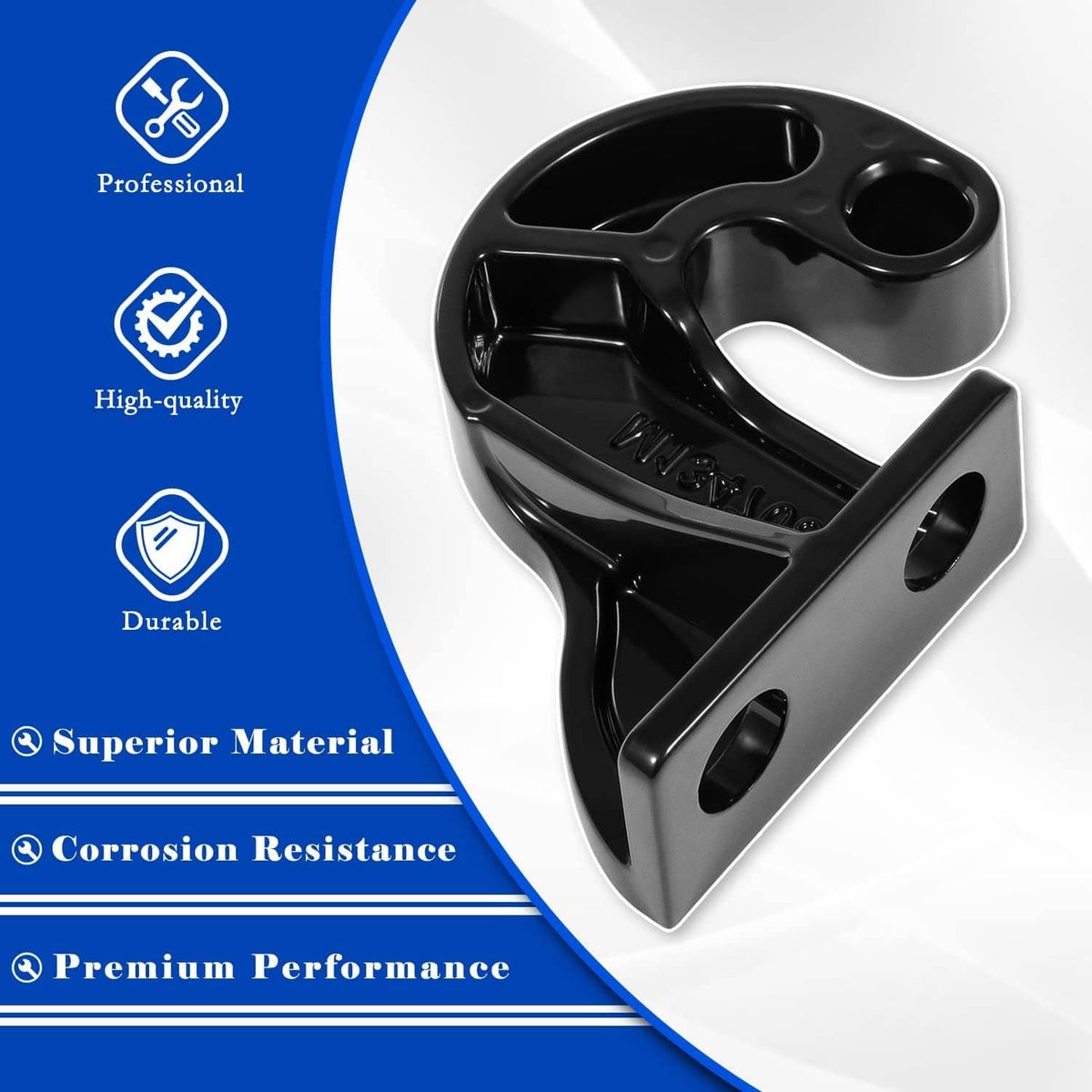 Solidspare M134708L Left Hand Lower Hood Pivot For Peterbilt 377 378 379 Replaces 13-04708L