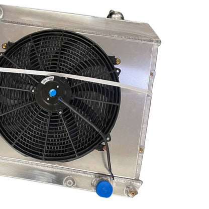 Solidspare 3 Row Radiator Shroud Fan For 1963-1966 Chevy C/K Pickup Truck C10 C20 C30
