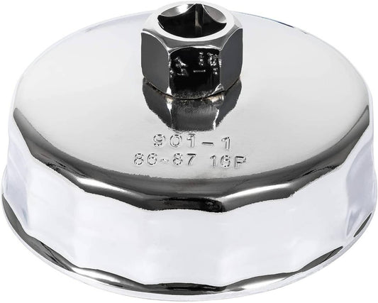Solid Spare Oil Filter Wrench Chrome 86mm for BMW N20 N26 N51 N52 N54 N55 N63 N74 S55 S63