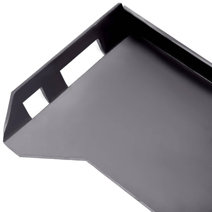 Solidspare 1/2" Hollow Mount Plate For Bobcat & Kubota Skid Steer Loader Attachment Adapter