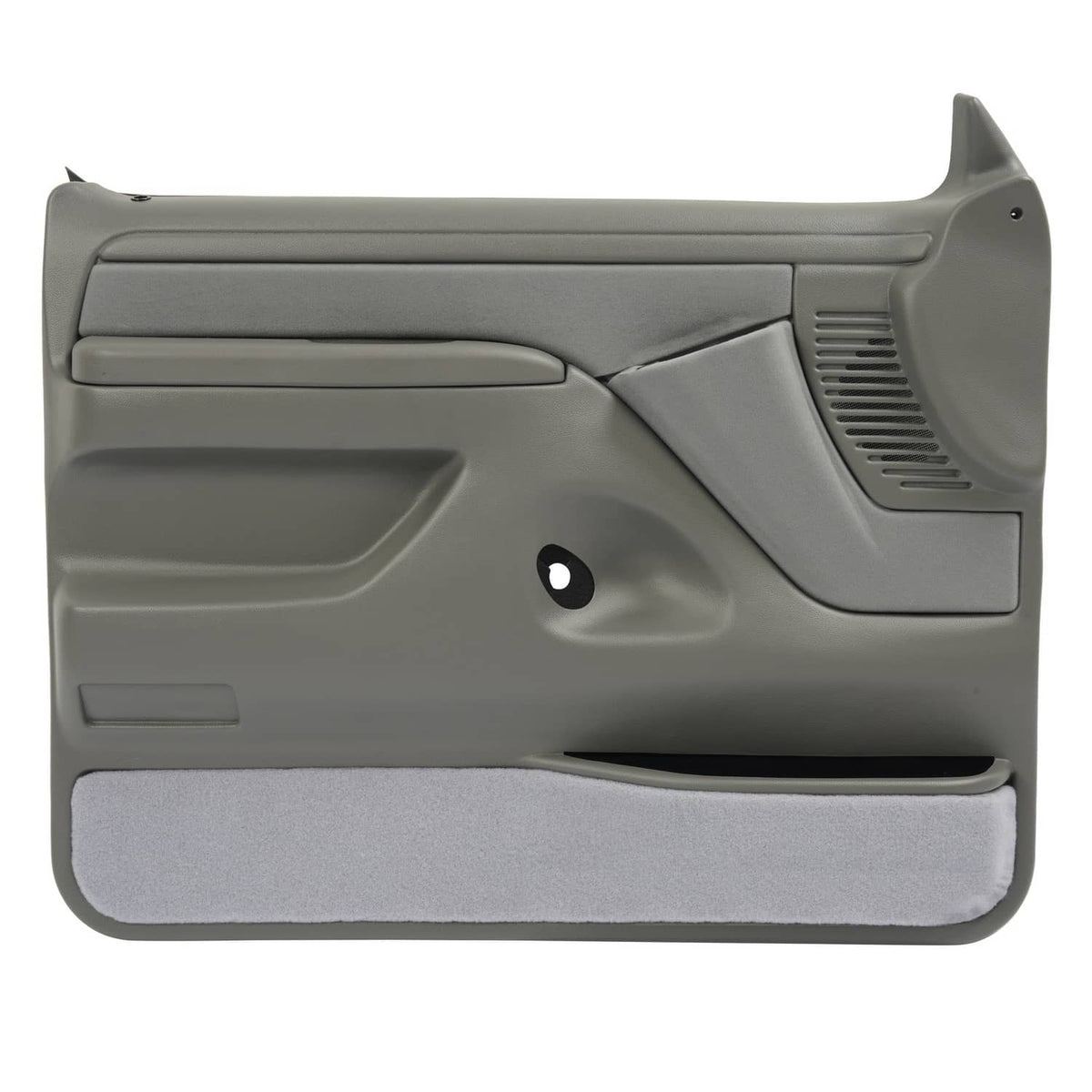 Solid Spare For 1992-1997 Bronco F-150 F-250 F-350 Inner Door Panels Gray 2Dr Left&Right