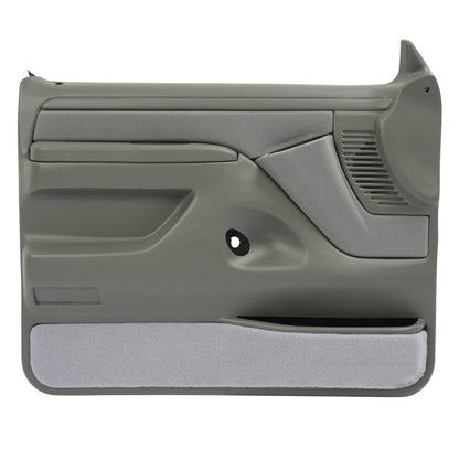 Solid Spare For 1992-1997 Bronco F-150 F-250 F-350 Inner Door Panels Gray 2Dr Left&Right