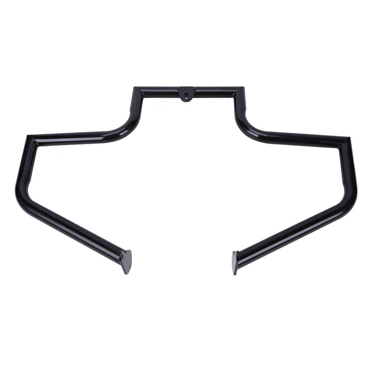 Solidspare For Harley FLSTN Softail Deluxe 2005-2017 Black Engine Highway Guard Crash Bars