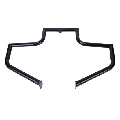 Solidspare For Harley FLSTN Softail Deluxe 2005-2017 Black Engine Highway Guard Crash Bars