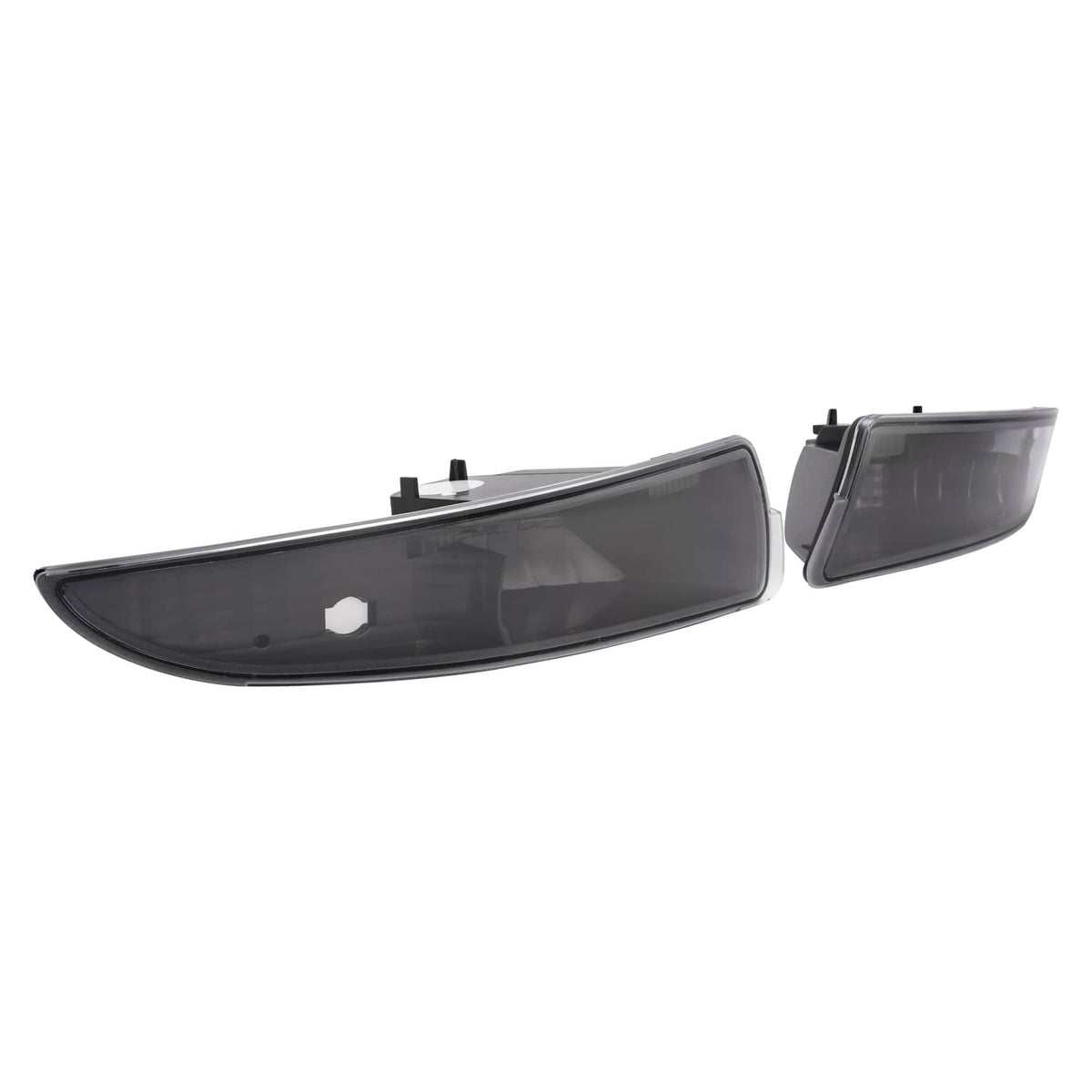 Solid Spare Black Turn Signal Lights Bumper Lamps Fits For Chevy Camaro 1993-2002 Parking
