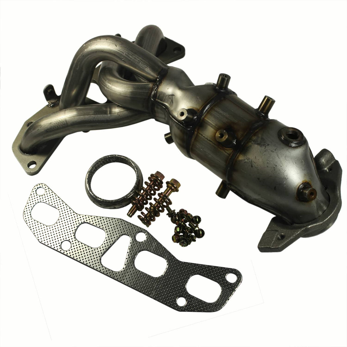 Solidspare Exhaust Manifold w/ Catalytic Converter For 2002-2006 Nissan Altima 2.5L NEW