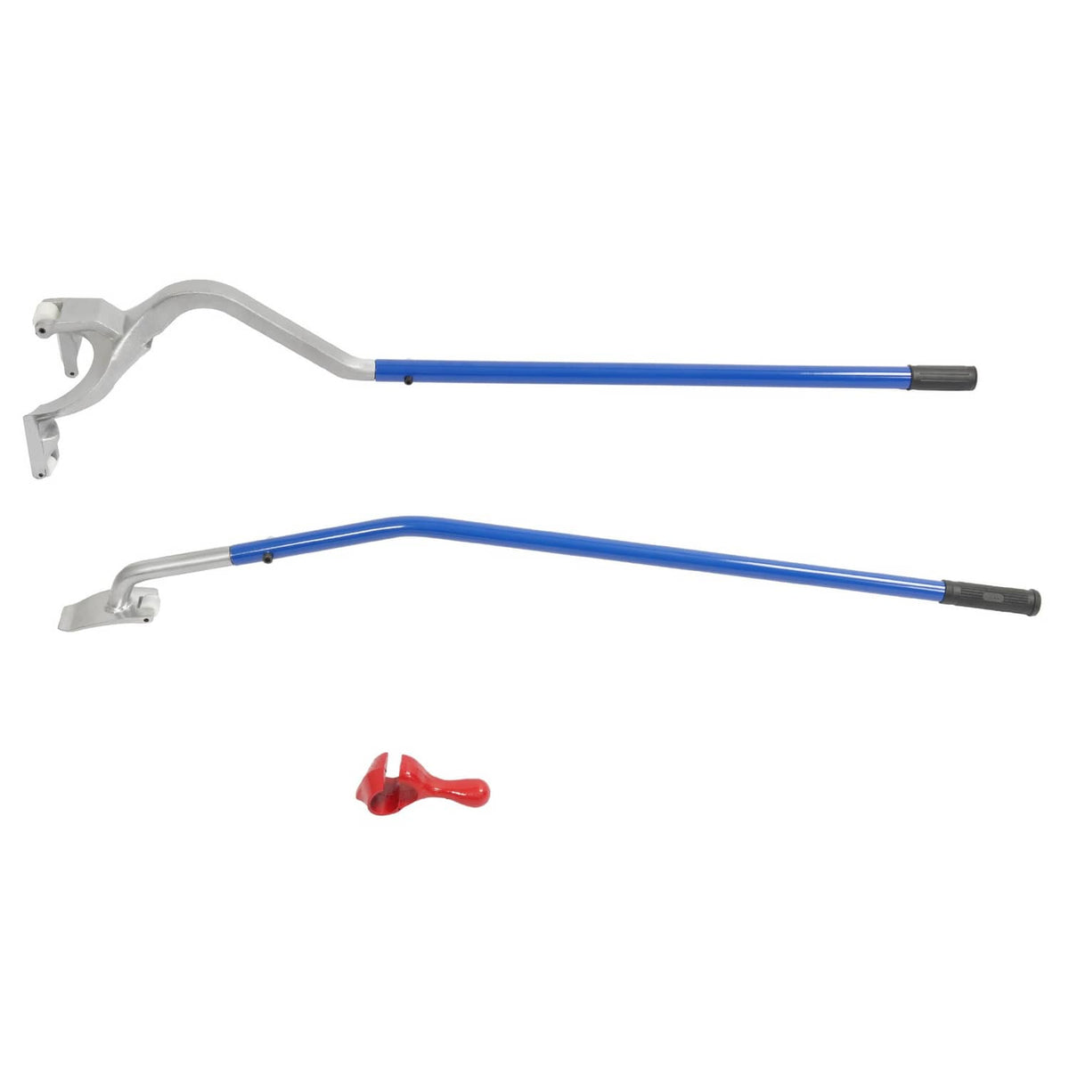 Solid Spare 17.5" TO 24.5" TUBELESS TRUCK TIRE CHANGER MOUNT DEMOUNT TOOL W/BEAD KEEPER BLUE